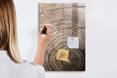 Pizarra magnética de pared con rotulador Tablero magnético para fotos y notas.