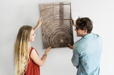 Pizarra magnética de pared con rotulador Tablero magnético para fotos y notas.