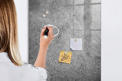 Pizarra magnética de pared con rotulador Tablero magnético para fotos y notas.