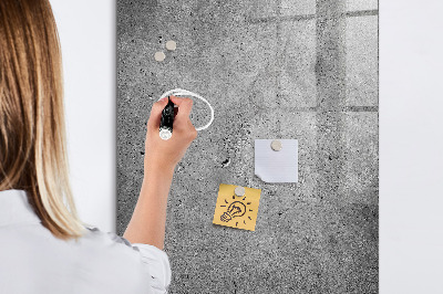 Pizarra magnética de pared con rotulador Tablero magnético para fotos y notas.