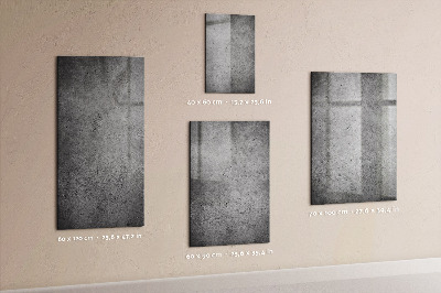 Pizarra magnética de pared con rotulador Tablero magnético para fotos y notas.