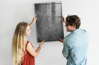 Pizarra magnética de pared con rotulador Tablero magnético para fotos y notas.