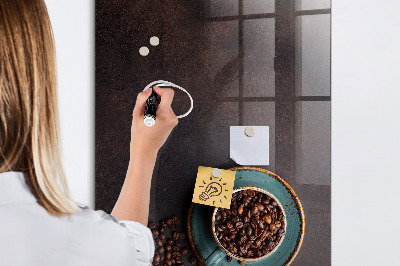 Pizarra magnética de pared con rotulador Un lugar acogedor para recuerdos y notas.