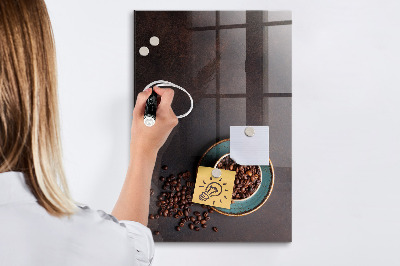 Pizarra magnética de pared con rotulador Un lugar acogedor para recuerdos y notas.