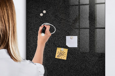 Pizarra borrable de cristal con imanes Tablero moderno para notas y fotos