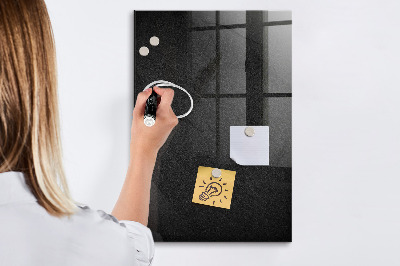Pizarra borrable de cristal con imanes Tablero moderno para notas y fotos