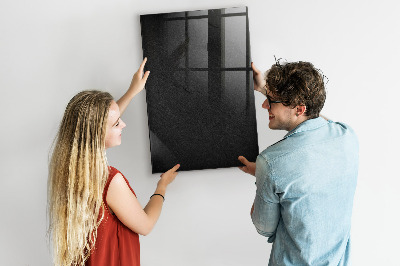 Pizarra borrable de cristal con imanes Tablero moderno para notas y fotos