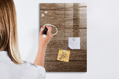 Pizarra magnética de pared con rotulador Tablero moderno para fotos y notas.