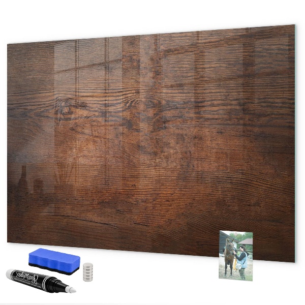 Pizarra magnética de pared con rotulador Un espacio acogedor para exhibir tus recuerdos.