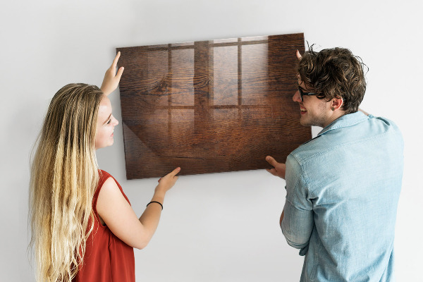 Pizarra magnética de pared con rotulador Un espacio acogedor para exhibir tus recuerdos.