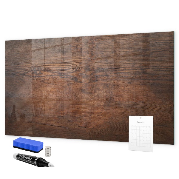 Pizarra magnética de pared con rotulador Un espacio acogedor para exhibir tus recuerdos.