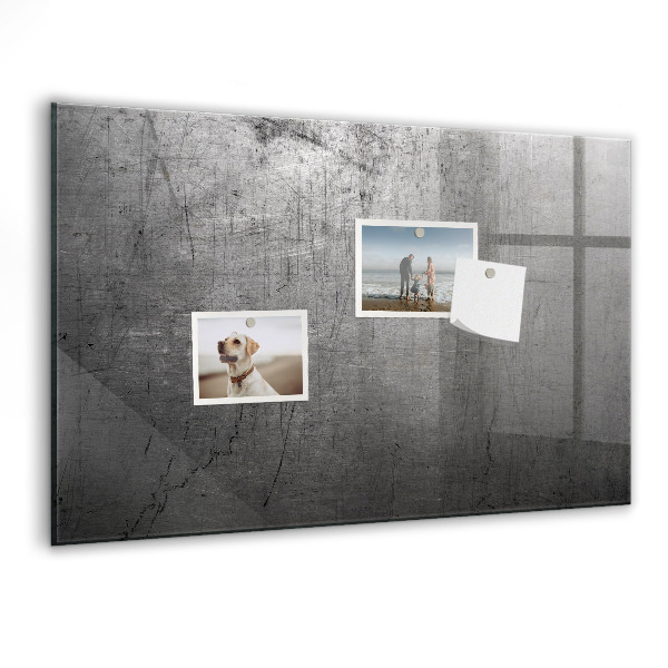 Pizarra borrable de cristal con imanes Tablero para fotos y notas