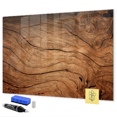 Pizarra magnética de pared con rotulador Tablero fotográfico magnético moderno