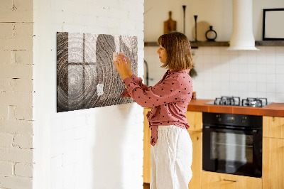 Pizarra magnética de pared con rotulador Tablero de notas con imanes y fotos