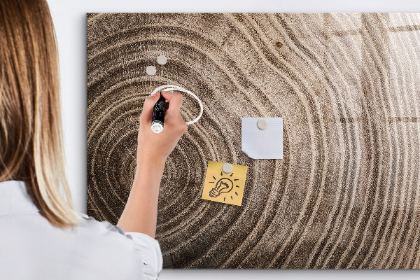 Pizarra magnética de pared con rotulador Tablero de notas con imanes y fotos