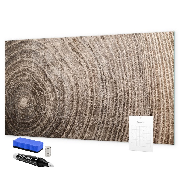 Pizarra magnética de pared con rotulador Tablero de notas con imanes y fotos