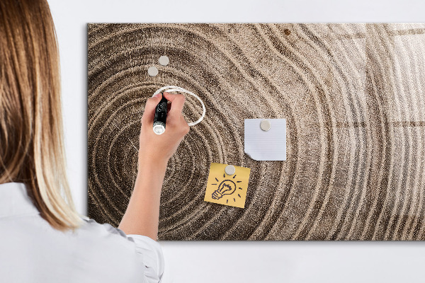Pizarra magnética de pared con rotulador Tablero de notas con imanes y fotos