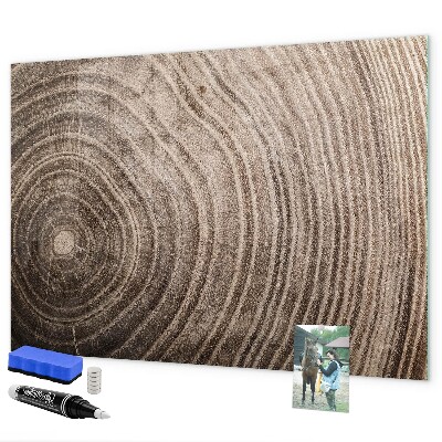 Pizarra magnética de pared con rotulador Tablero de notas con imanes y fotos