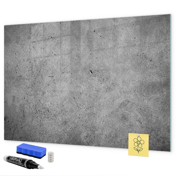 Pizarra magnética de pared con rotulador Tablero de notas con imanes y fotos