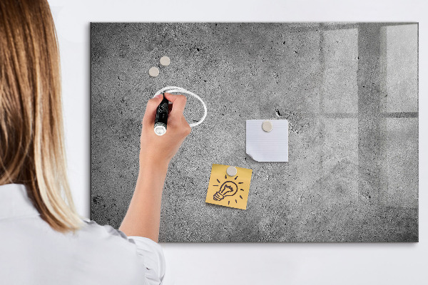 Pizarra magnética de pared con rotulador Tablero de notas con imanes y fotos