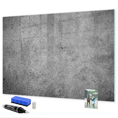 Pizarra magnética de pared con rotulador Tablero de notas con imanes y fotos
