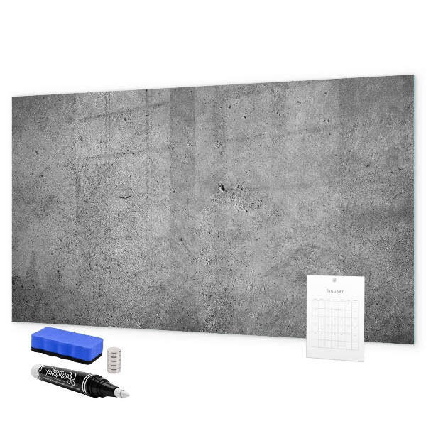 Pizarra magnética de pared con rotulador Tablero de notas con imanes y fotos
