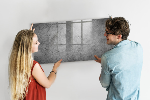 Pizarra magnética de pared con rotulador Tablero de notas con imanes y fotos