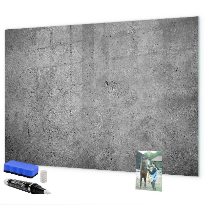 Pizarra magnética de pared con rotulador Tablero de notas con imanes y fotos