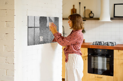 Pizarra magnética de pared con rotulador Tablero de notas con imanes y fotos