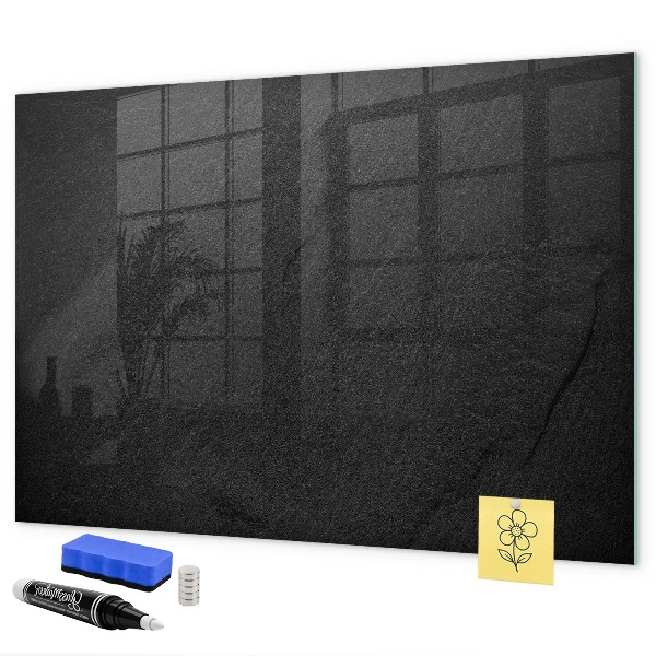 Pizarra magnética de pared con rotulador Tablero de notas y fotos