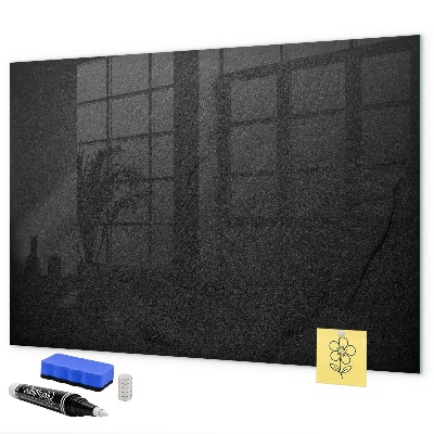 Pizarra magnética de pared con rotulador Tablero de notas y fotos