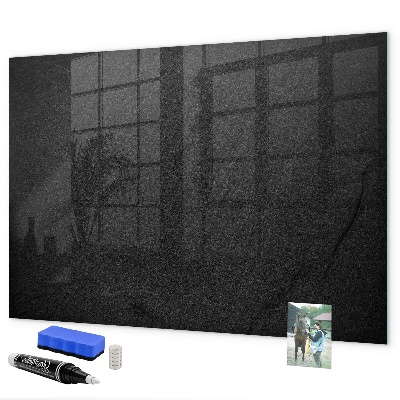 Pizarra magnética de pared con rotulador Tablero de notas y fotos