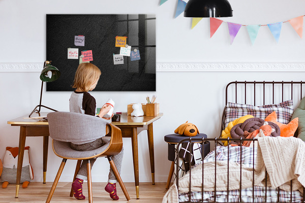 Pizarra magnética de pared con rotulador Tablero de notas y fotos