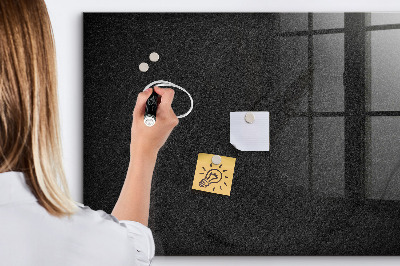 Pizarra magnética de pared con rotulador Tablero de notas y fotos