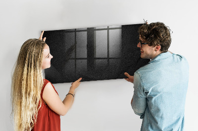 Pizarra magnética de pared con rotulador Tablero de notas y fotos