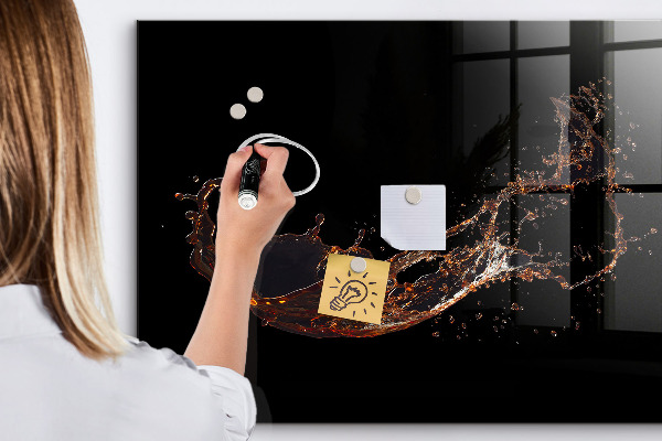 Pizarra magnética de pared con rotulador Tablero de exhibición de fotos creativo
