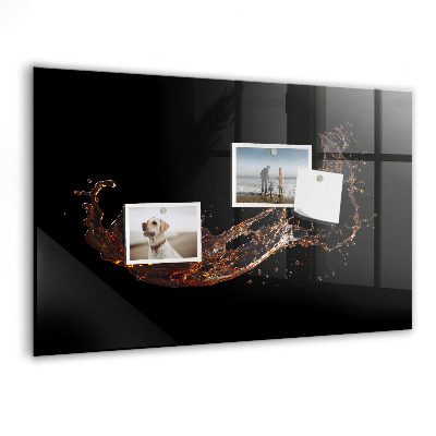 Pizarra magnética de pared con rotulador Tablero de exhibición de fotos creativo