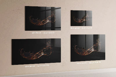 Pizarra magnética de pared con rotulador Tablero de exhibición de fotos creativo
