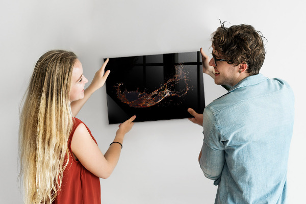 Pizarra magnética de pared con rotulador Tablero de exhibición de fotos creativo