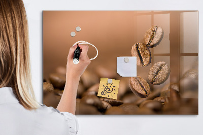 Pizarra borrable de cristal con imanes Un espacio creativo para notas y fotos