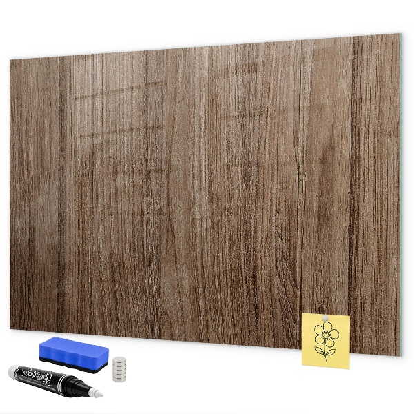 Pizarra magnética de pared con rotulador Tablero de notas y fotos