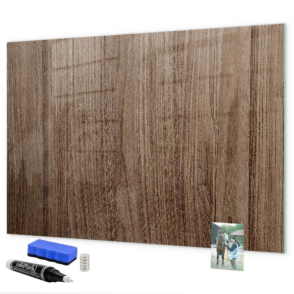 Pizarra magnética de pared con rotulador Tablero de notas y fotos