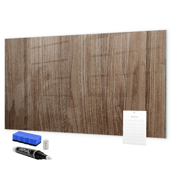 Pizarra magnética de pared con rotulador Tablero de notas y fotos