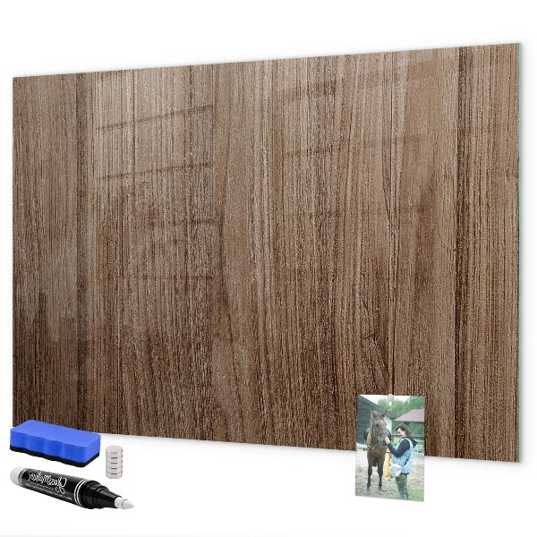 Pizarra magnética de pared con rotulador Tablero de notas y fotos