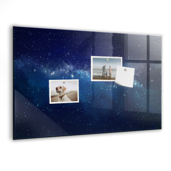 Pizarra magnética de pared con rotulador Tablero magnético para fotos y notas.