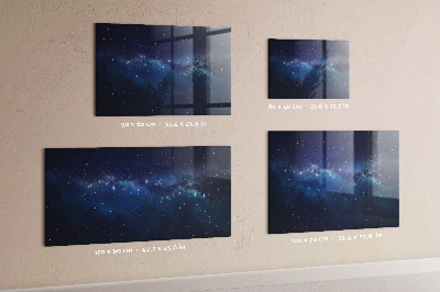 Pizarra magnética de pared con rotulador Tablero magnético para fotos y notas.