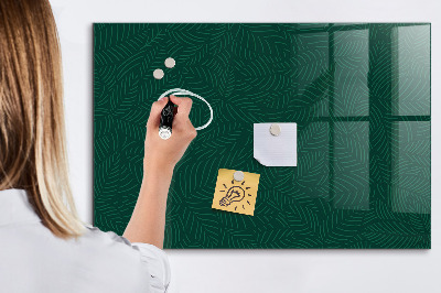 Pizarra magnética de pared con rotulador Tablero de notas y fotos