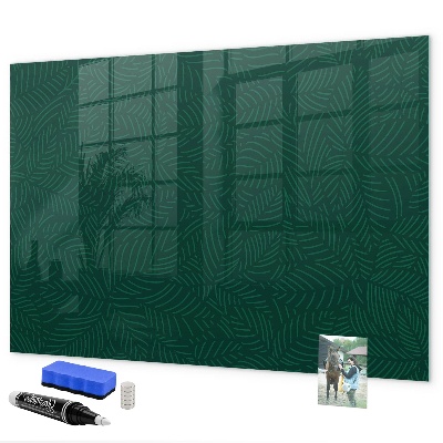 Pizarra magnética de pared con rotulador Tablero de notas y fotos