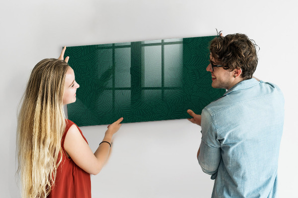 Pizarra magnética de pared con rotulador Tablero de notas y fotos