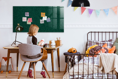 Pizarra magnética de pared con rotulador Tablero de notas y fotos